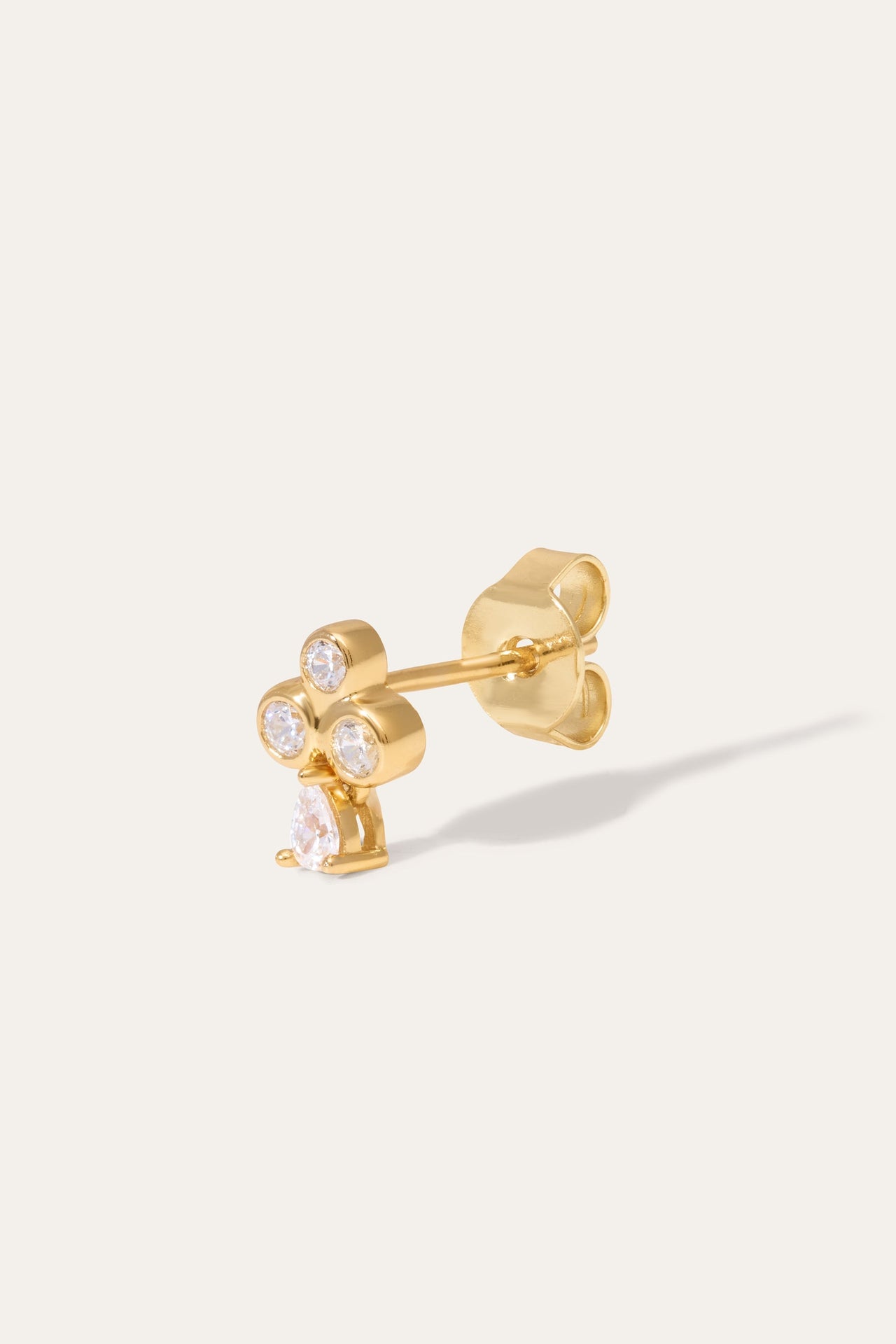 Flower Lola Gold Vermeil Stud Earring